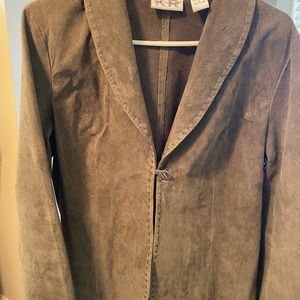 Suede jacket -large